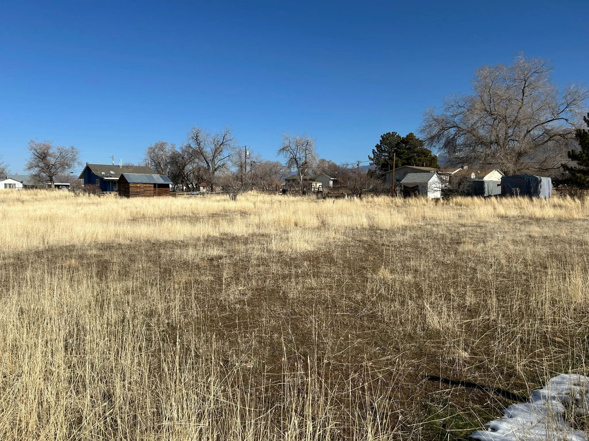 View of undeveloped land with rural landscape