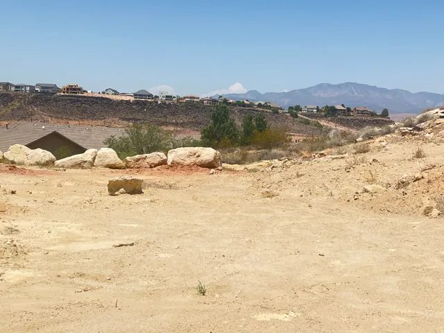 View of mountain backdrop