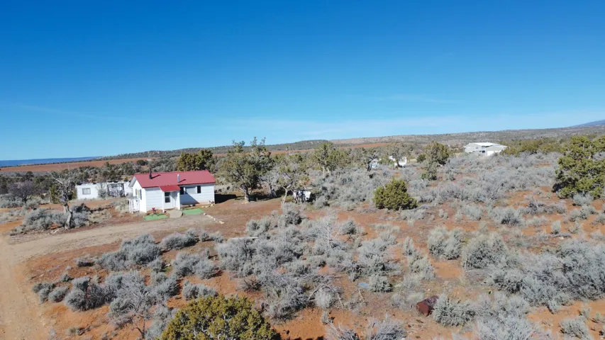 Looking NW from corner of 950 N 600 W