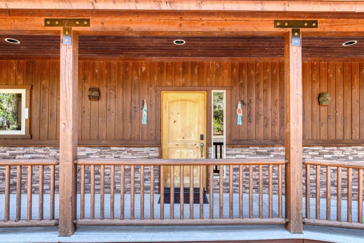 View of exterior entry