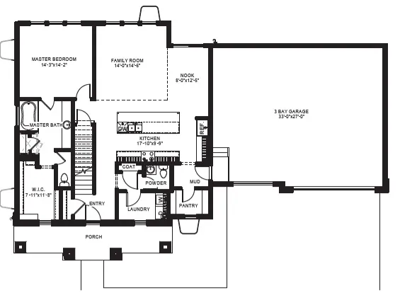 View of floor plan / room layout