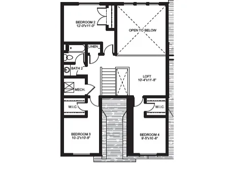 View of floor plan / room layout