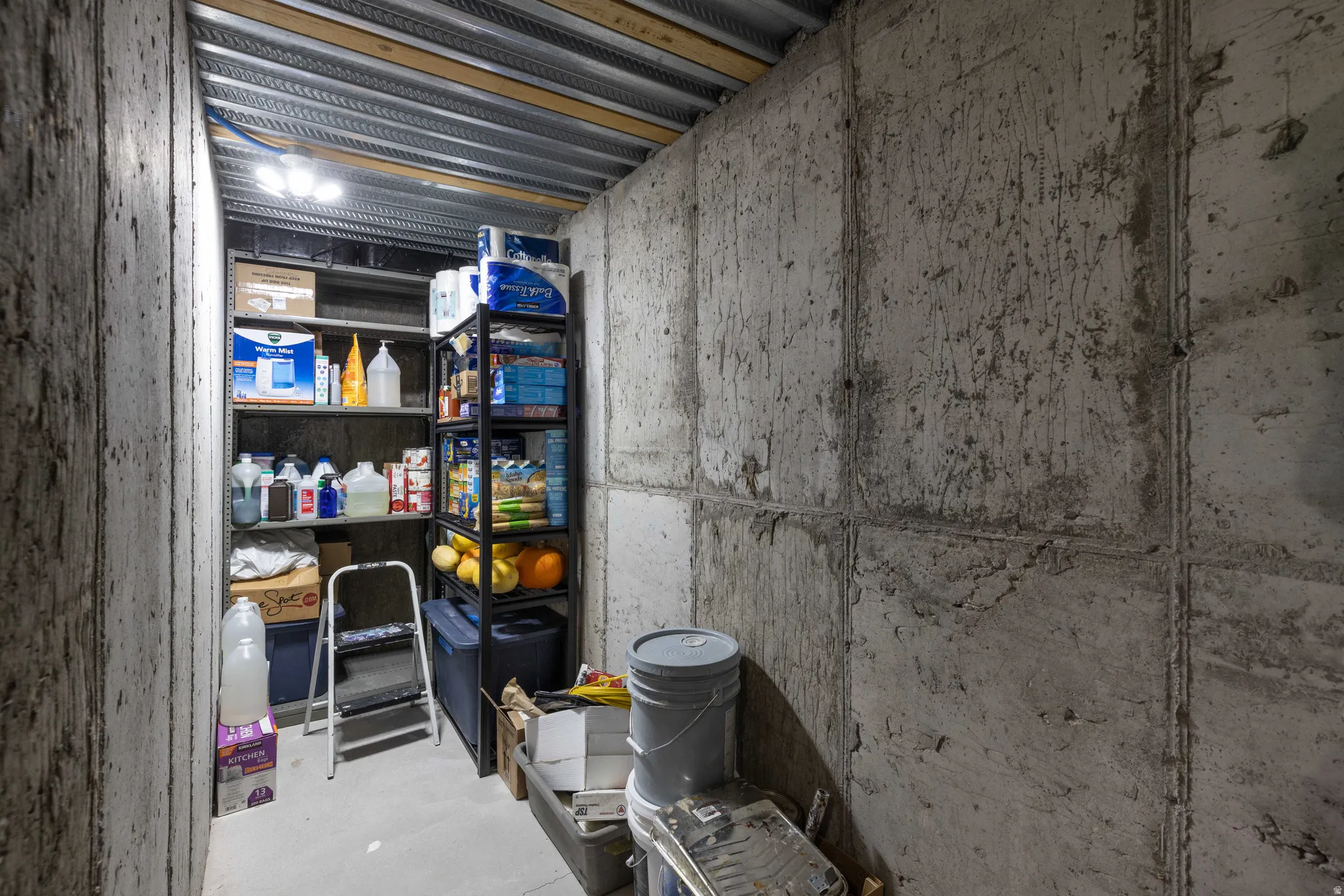 View of storage room