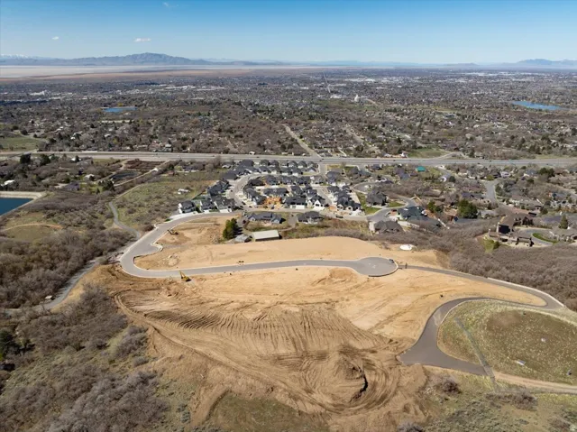 Aerial view of property from the Bonneville Shoreline Trail