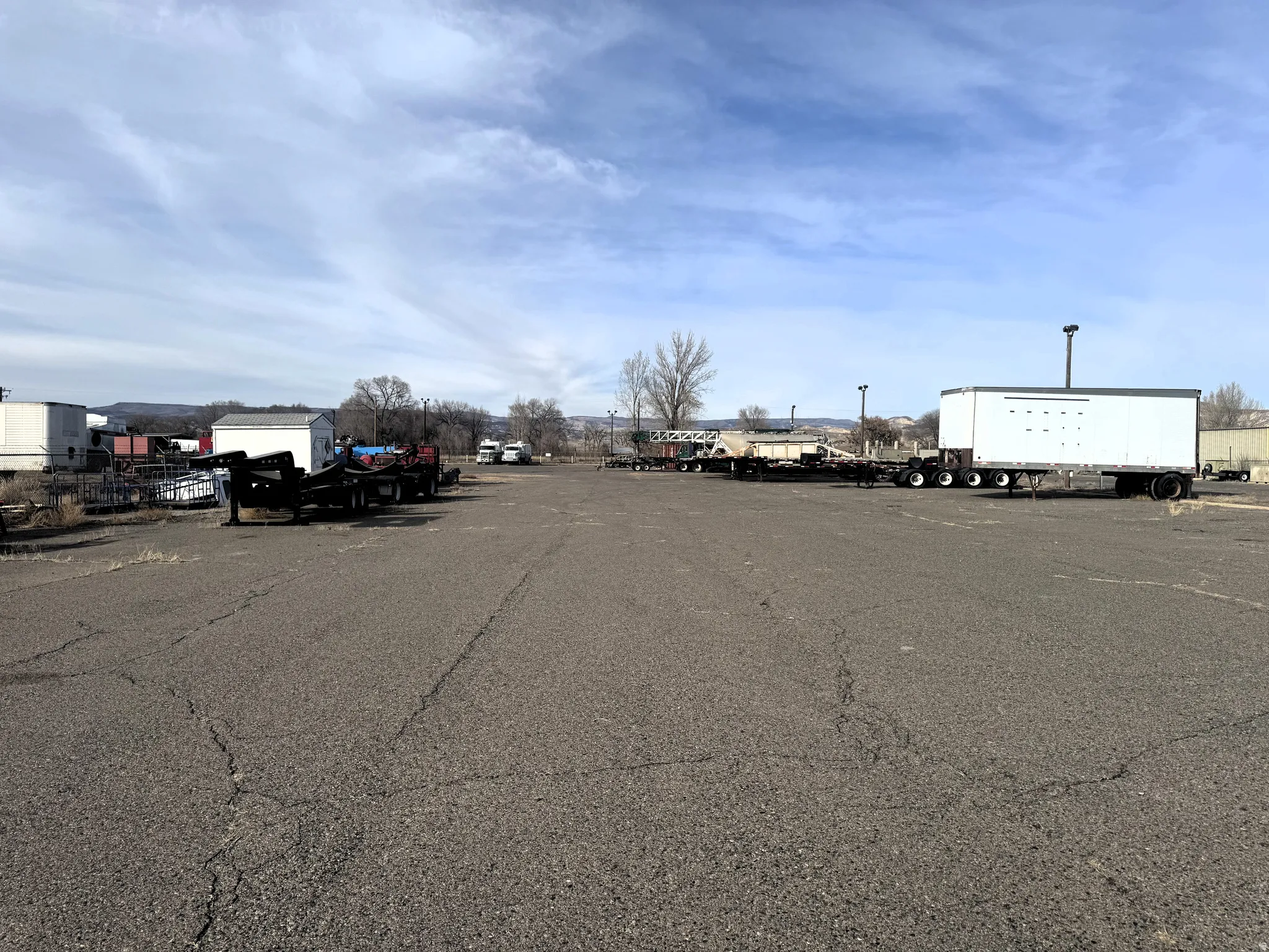 View of asphalt road