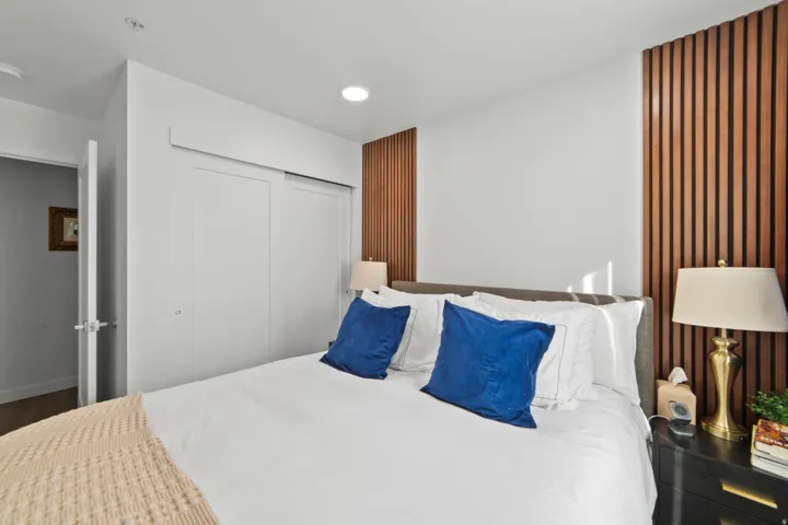 Bedroom featuring a closet and recessed lighting