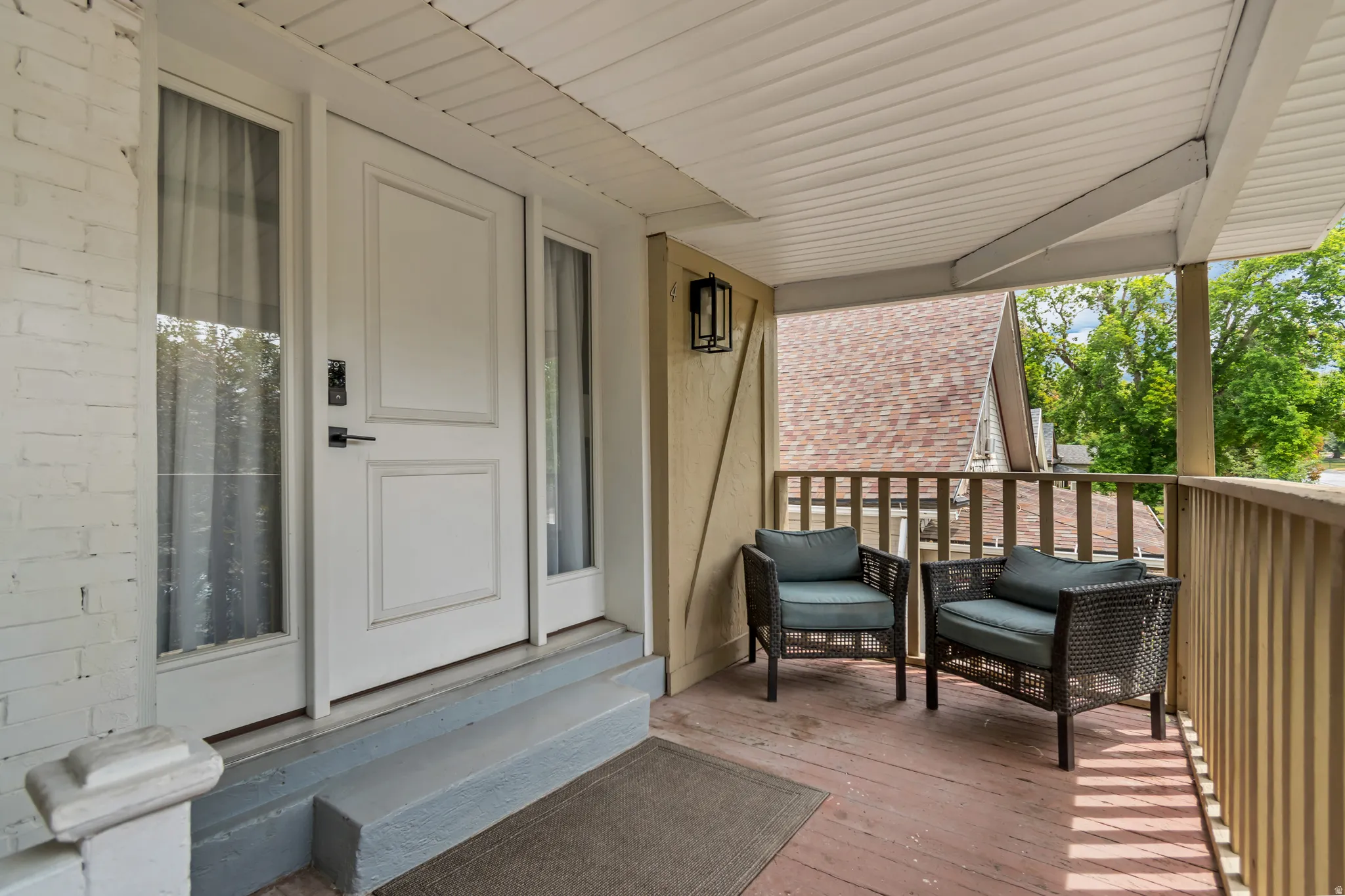 Apt. #4 Front Covered Deck