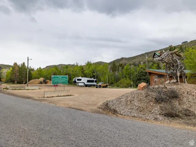 View of road featuring a mountain view
