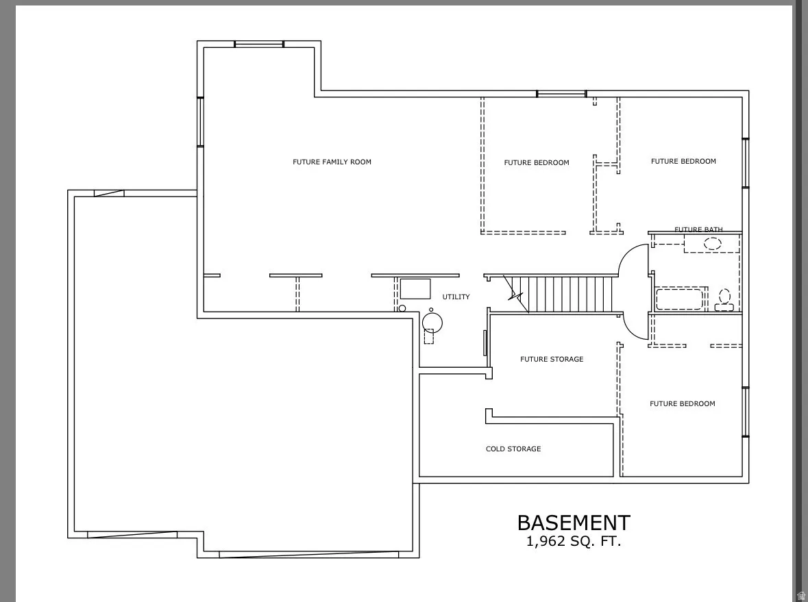 View of floor plan / room layout
