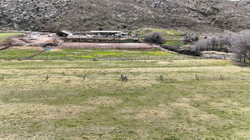 View of yard featuring a view of countryside