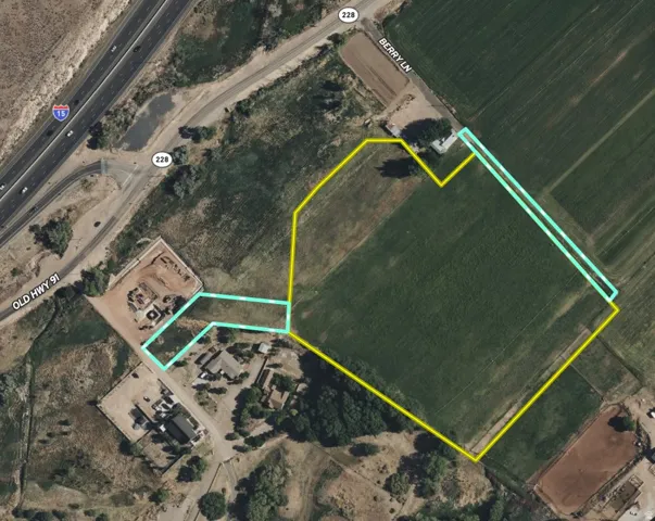 Map / location featuring property parcel outlined