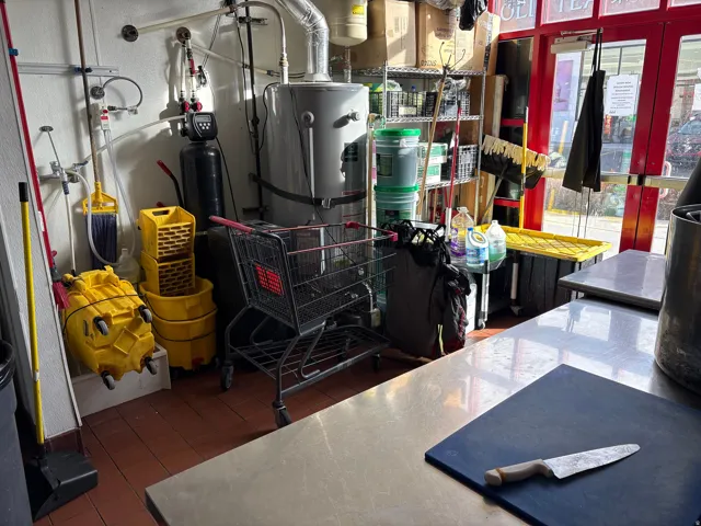 Utilities featuring water heater