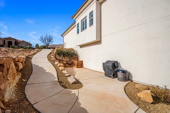 View of patio