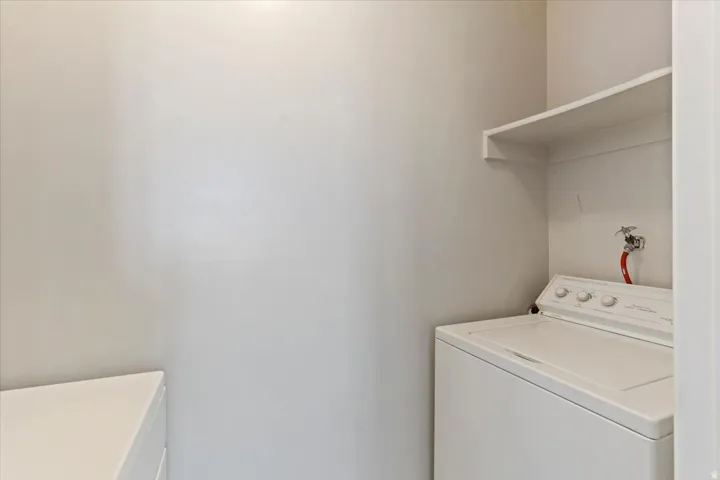 Laundry area