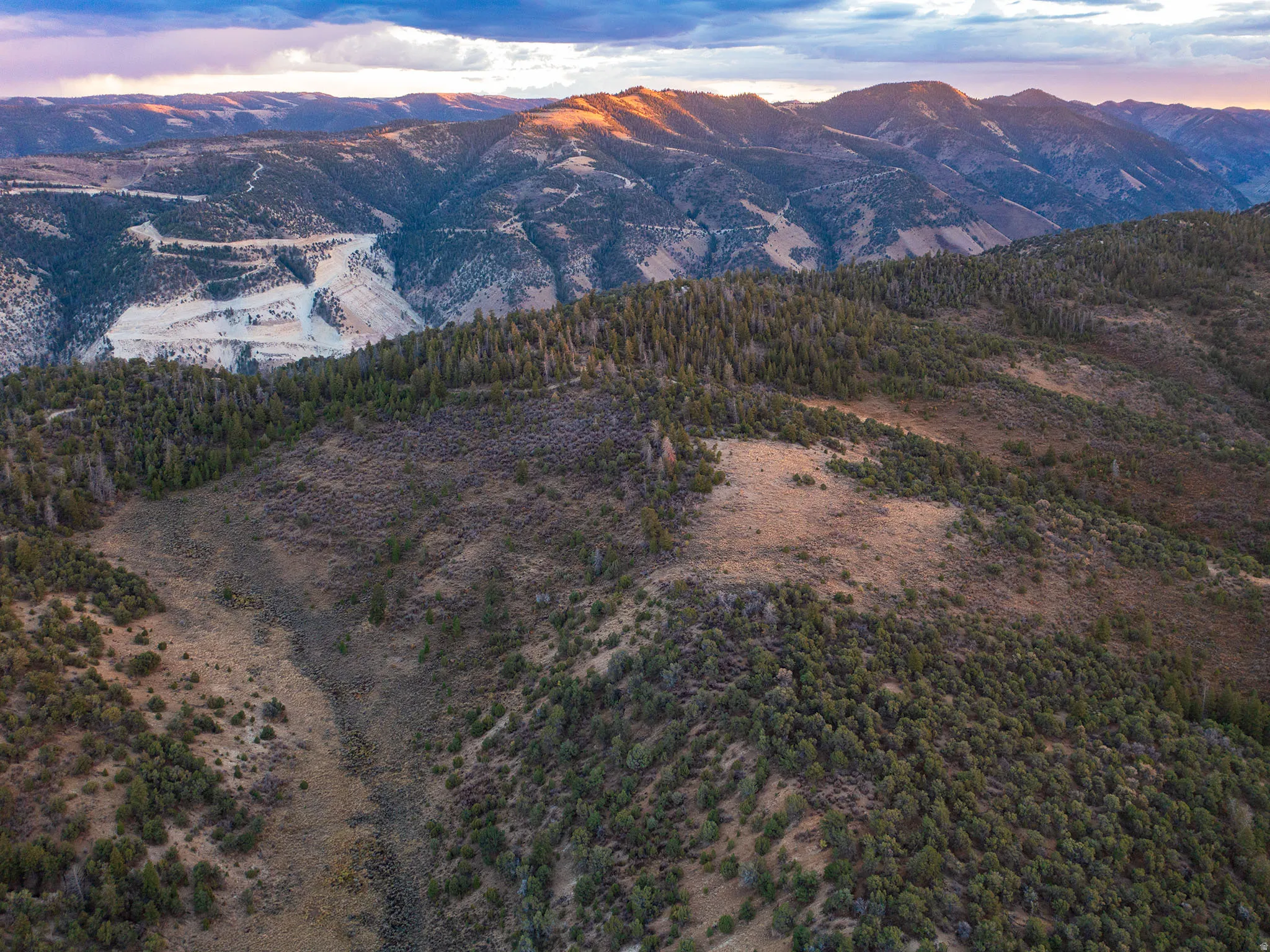 View of mountain backdrop