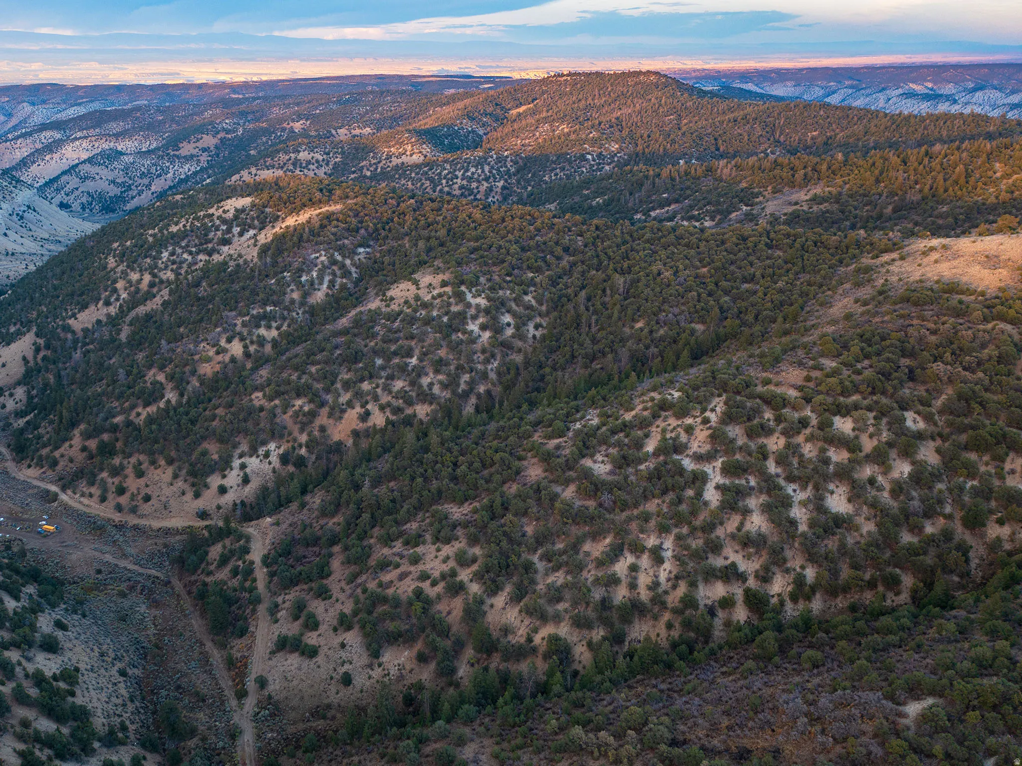 View of mountain backdrop