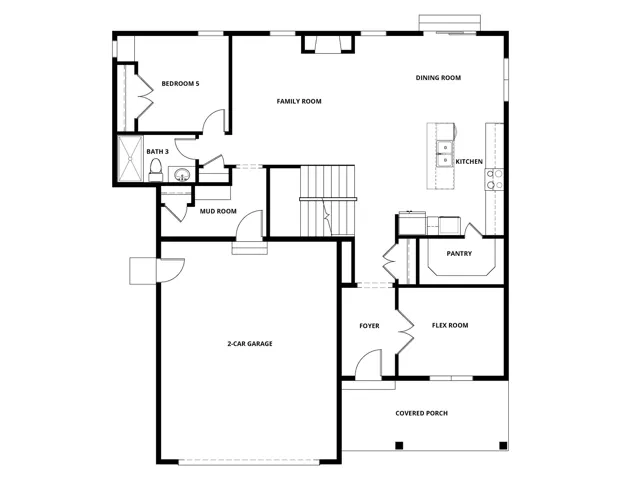 View of floor plan / room layout