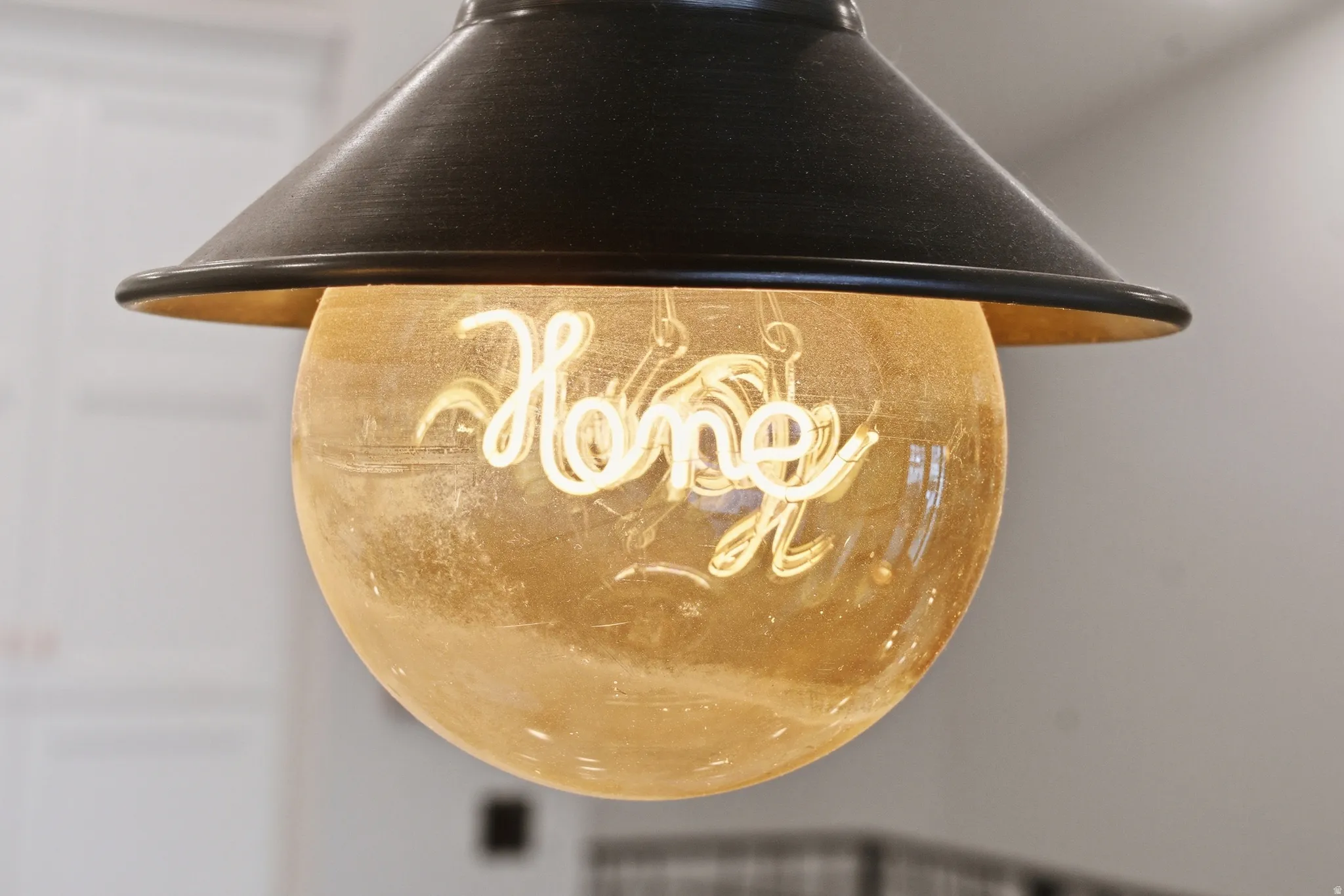 Detailed view of the Dining Room Lights.  Home!