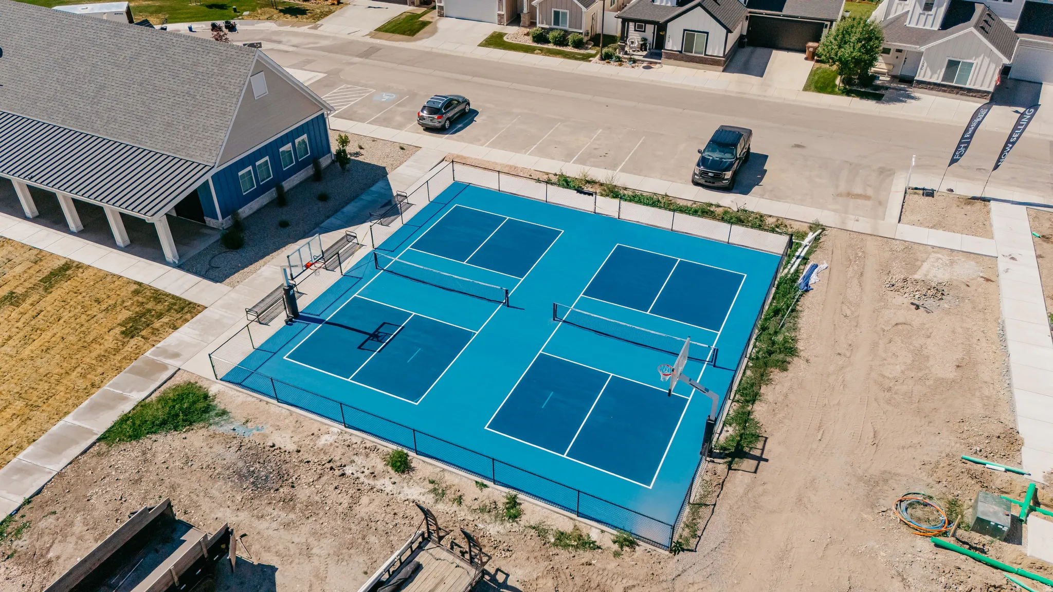Basketball / Pickleball Area