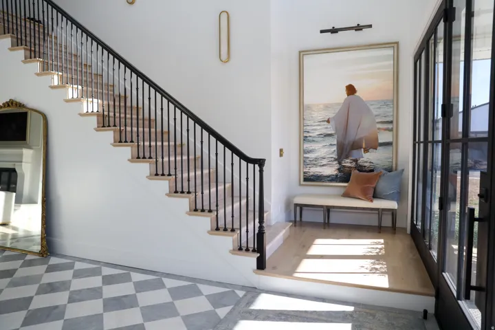 Staircase landing  from second floor
