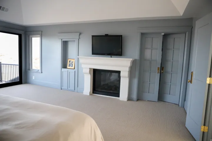 Master fireplace