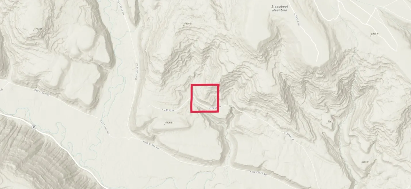 Map of property with streets / nearby areas