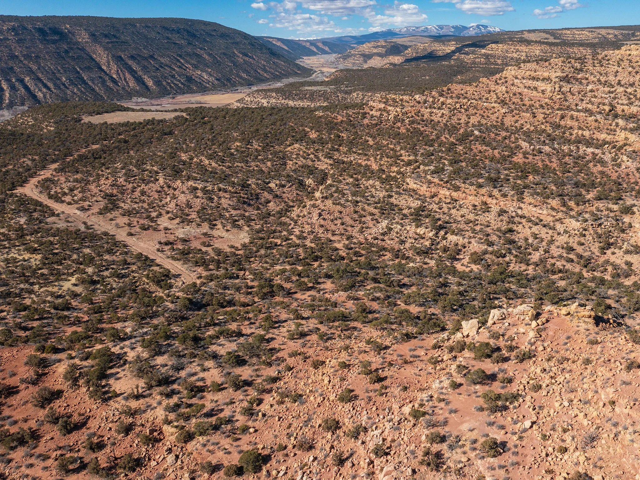 View of mountain backdrop