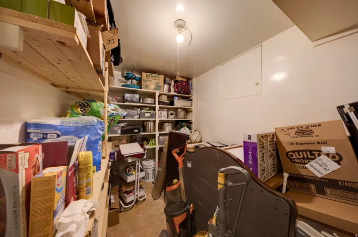 View of storage