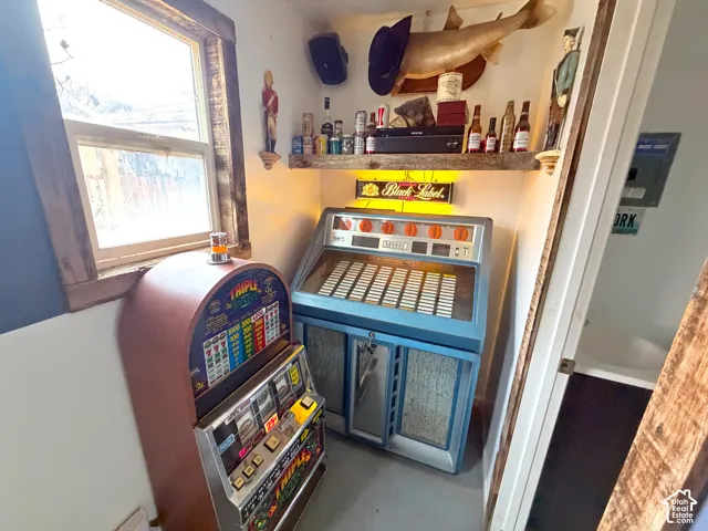Game-day shed comes complete with Juke box