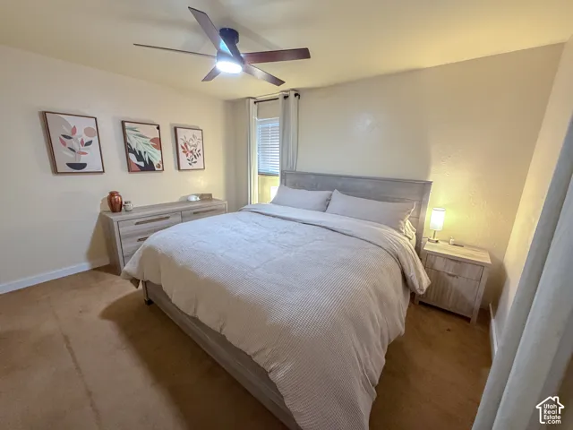 Master Bedroom located on the main floor