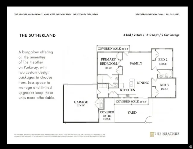 View of home floor plan