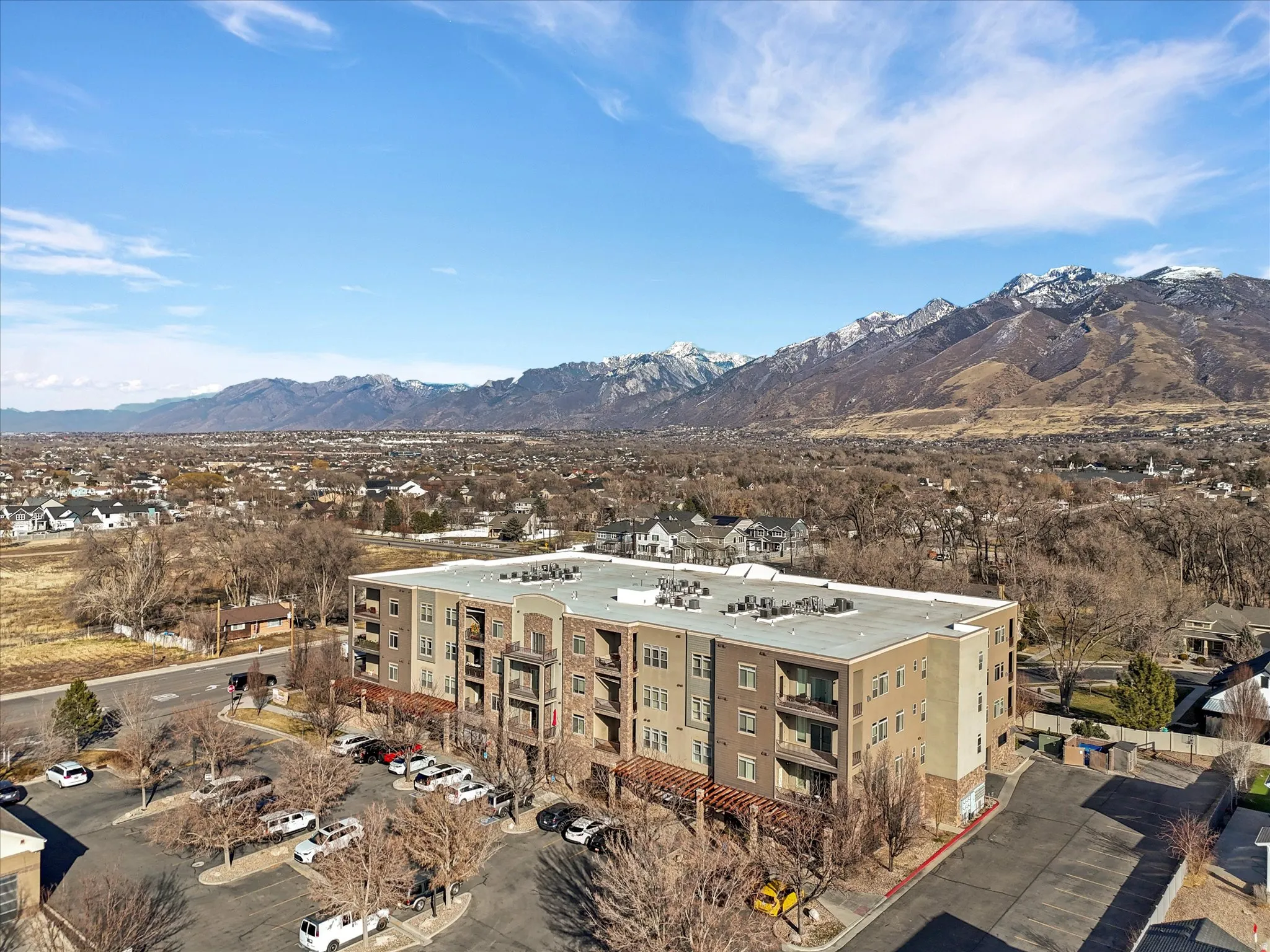 View of mountain backdrop