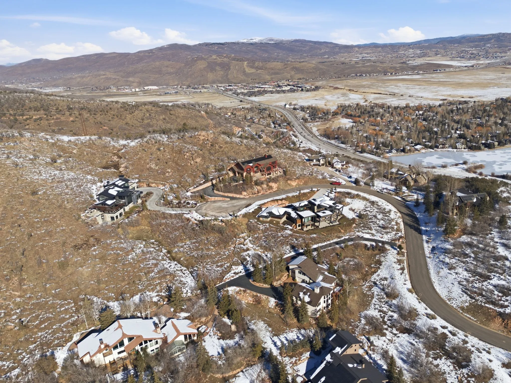 Aerial View of location - 5 minutes form Kimball Junction and I-80