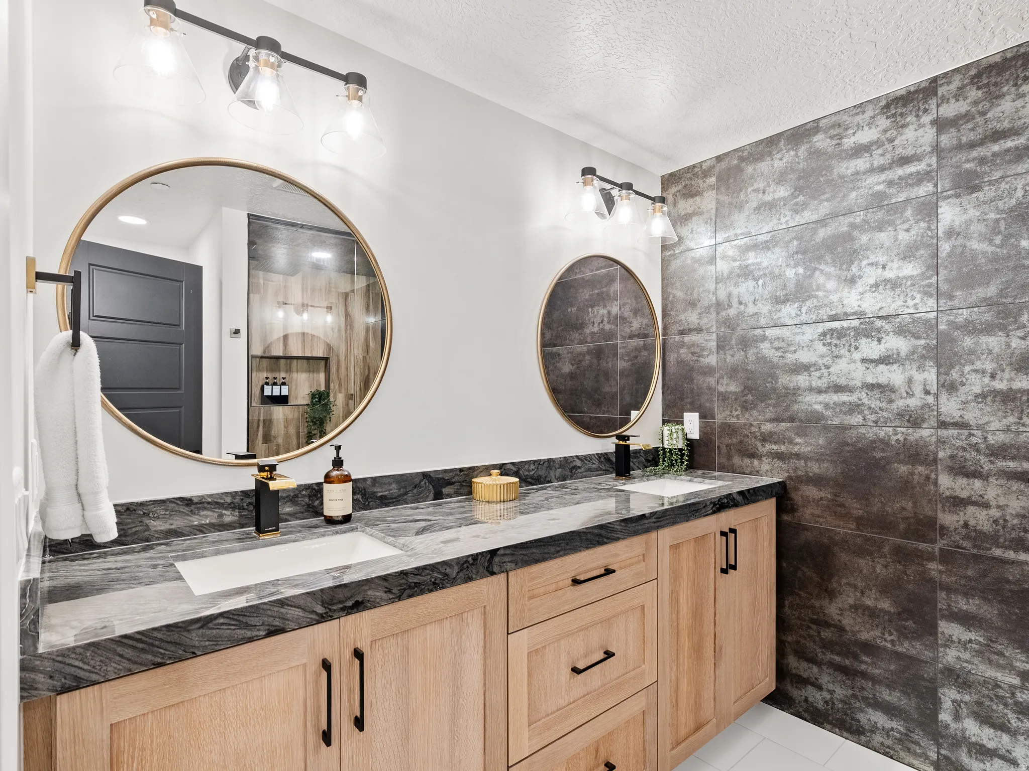 Basement bathroom