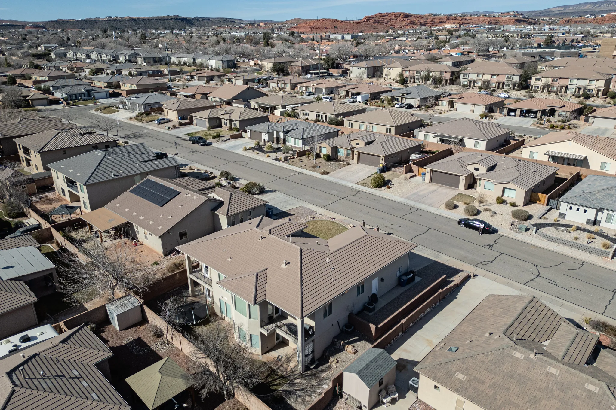 View of property location featuring nearby suburban area
