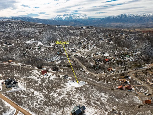 Bird's eye view of mountains