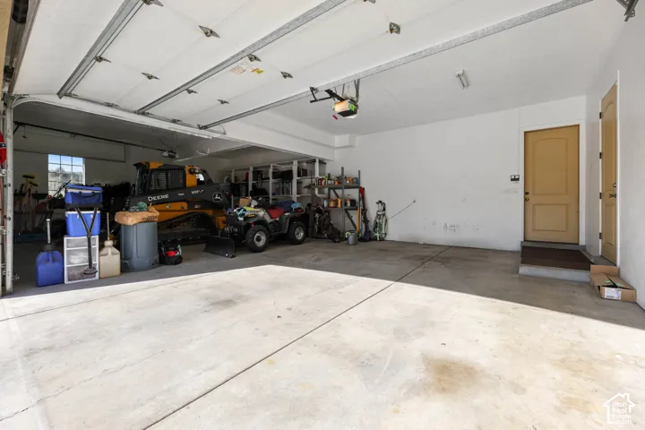 View of garage on the main house
