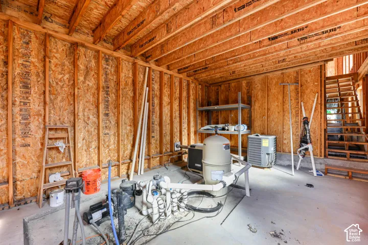 View of miscellaneous room - pool house
