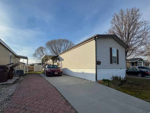 View of home's exterior with driveway