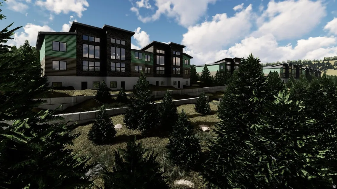 Back of property