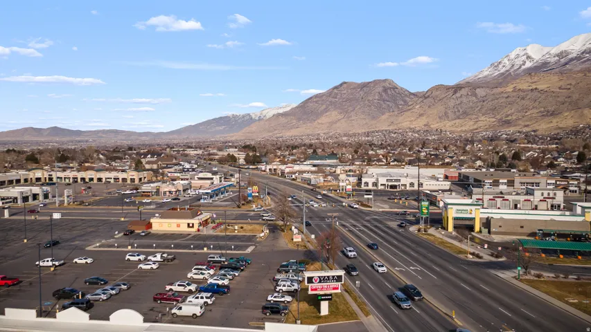 View of mountain backdrop