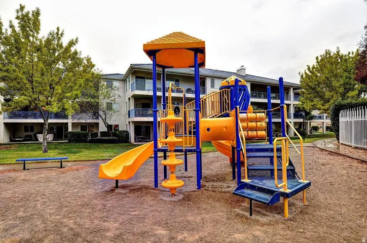 View of community playground