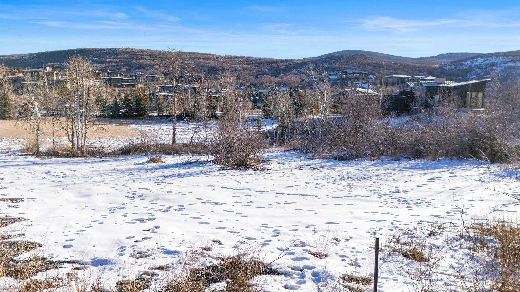 View of mountain backdrop