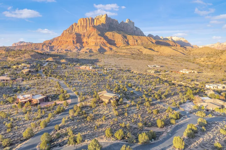View of mountain background
