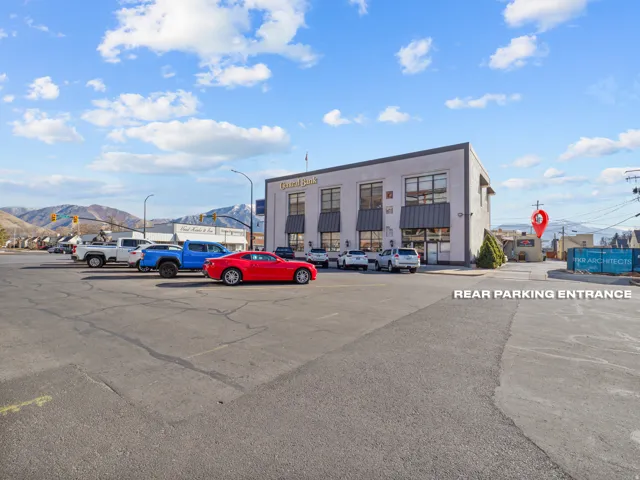 View of uncovered parking lot