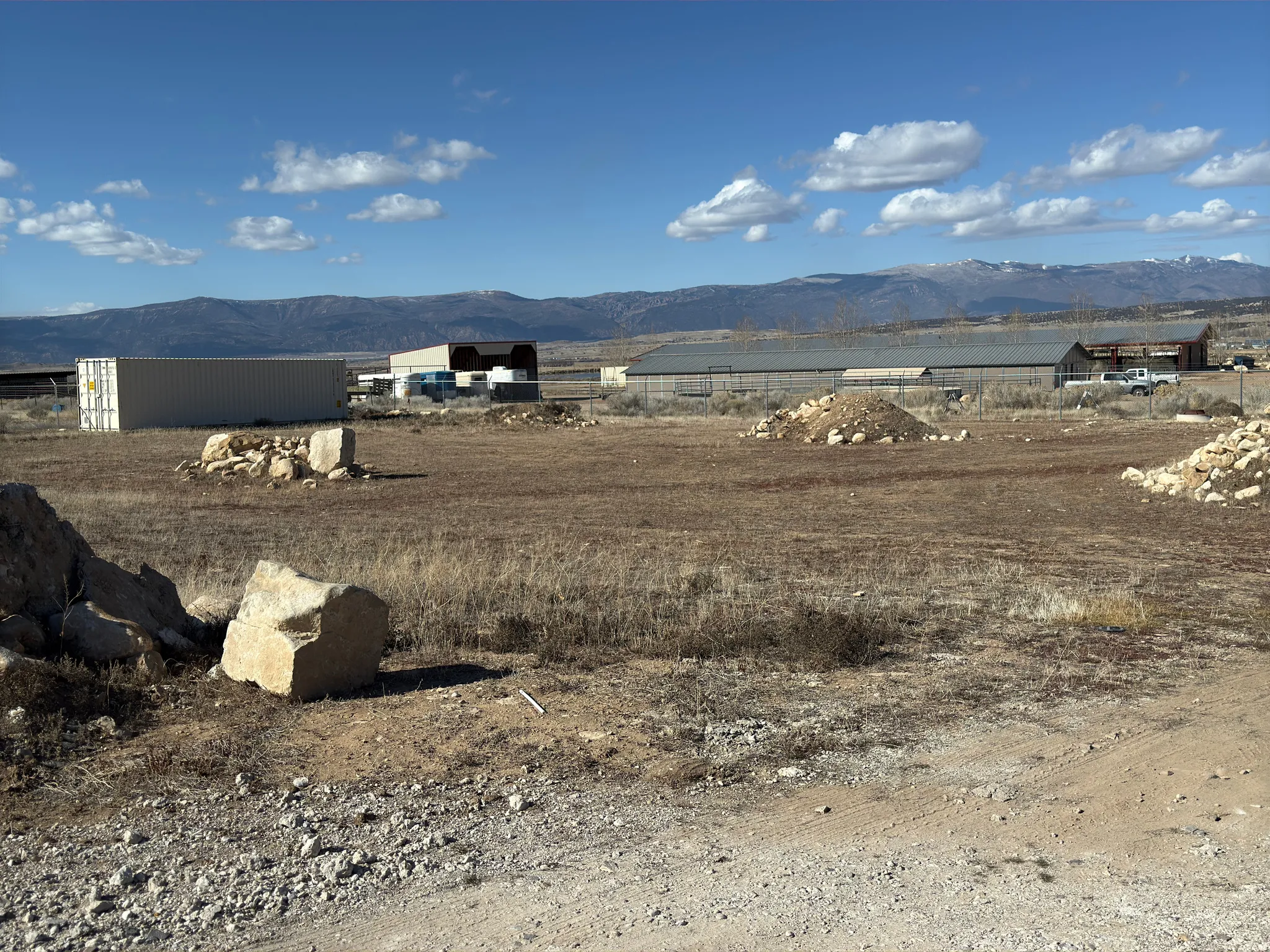 View of mountain background