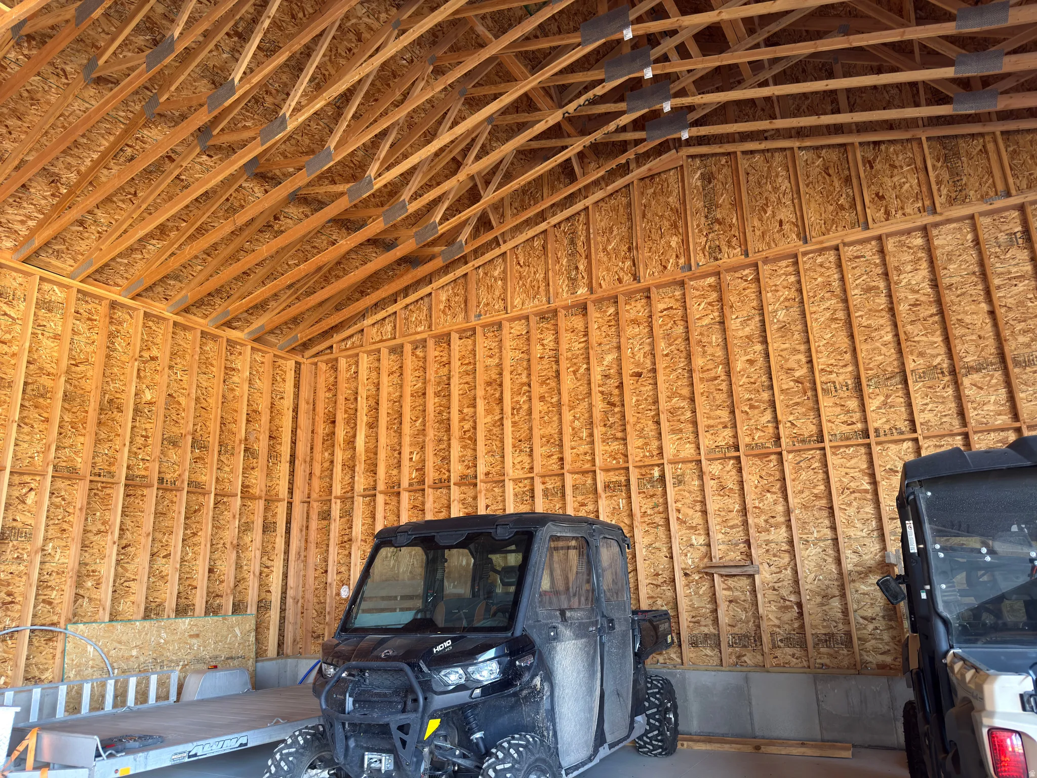 Storage area featuring a garage