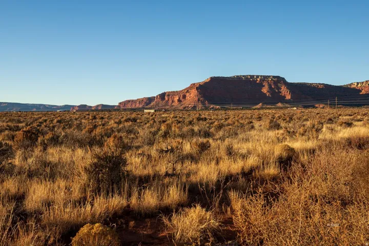 View of mountain background
