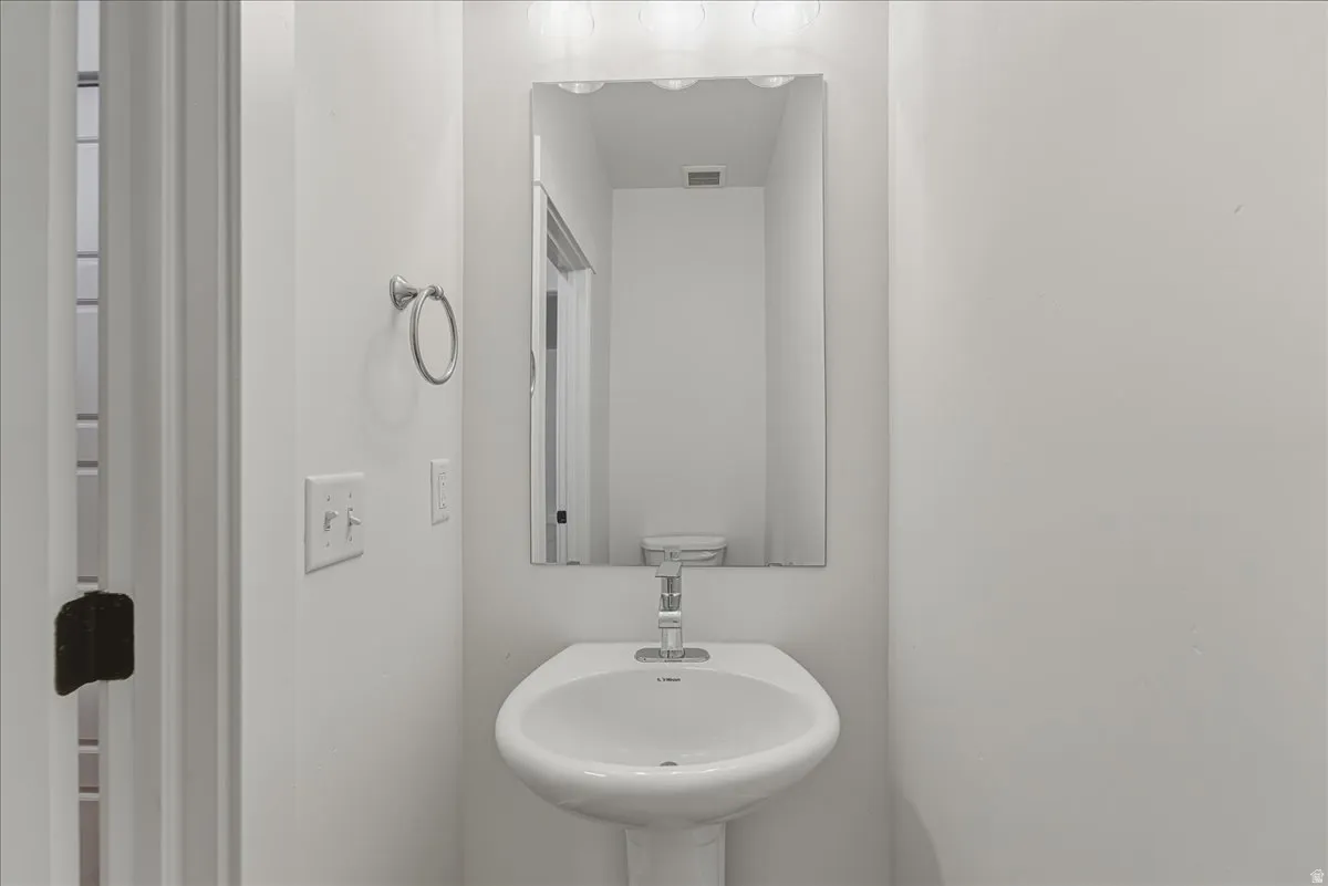 Bathroom featuring a sink