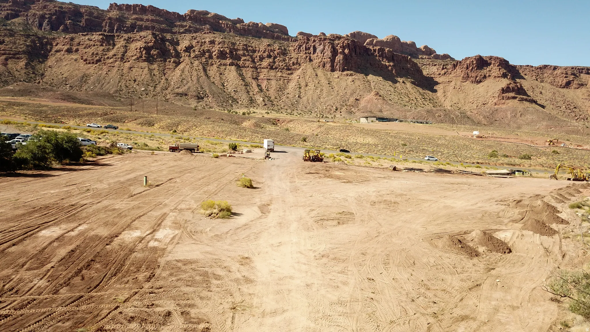 View of mountain backdrop featuring rural landscape